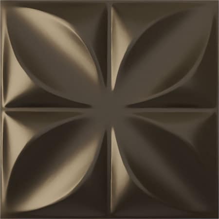 Ekena Millwork 11 7/8in. W x 11 7/8in. H Helene EnduraWall Decorative 3D Wall Panel Covers 0.98 Sq. Ft. WP12X12HECDB